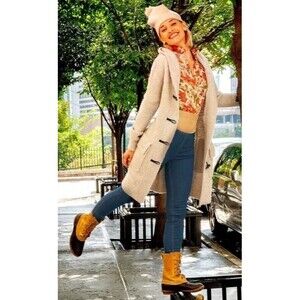 Gretchen Scott Gripeless Pants NWT Denim Pull On Leggings Retail $149 S